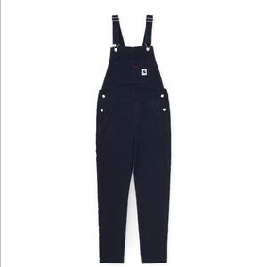 Carhartt WIP Navy Moleskin Overalls